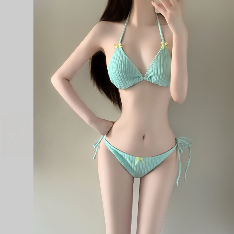 Womens Suit - 2026 여름 여성용 긴팔 비키니 세트