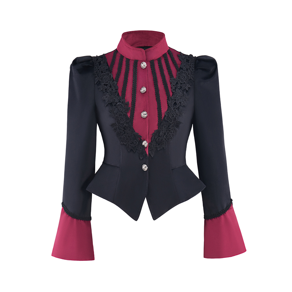 Womens Blazer - 여성용 빅토리아 시대 스팀펑크 르네상스 블레이저