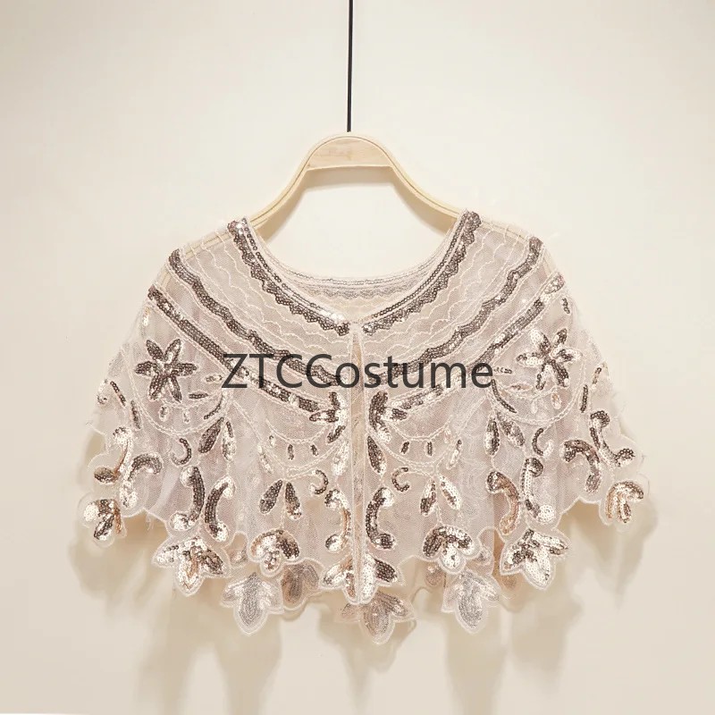 빈티지 1920년대 플래퍼 드레스와 스팽글 숄 메쉬 가 - Evening Gown 리뷰 및 가격