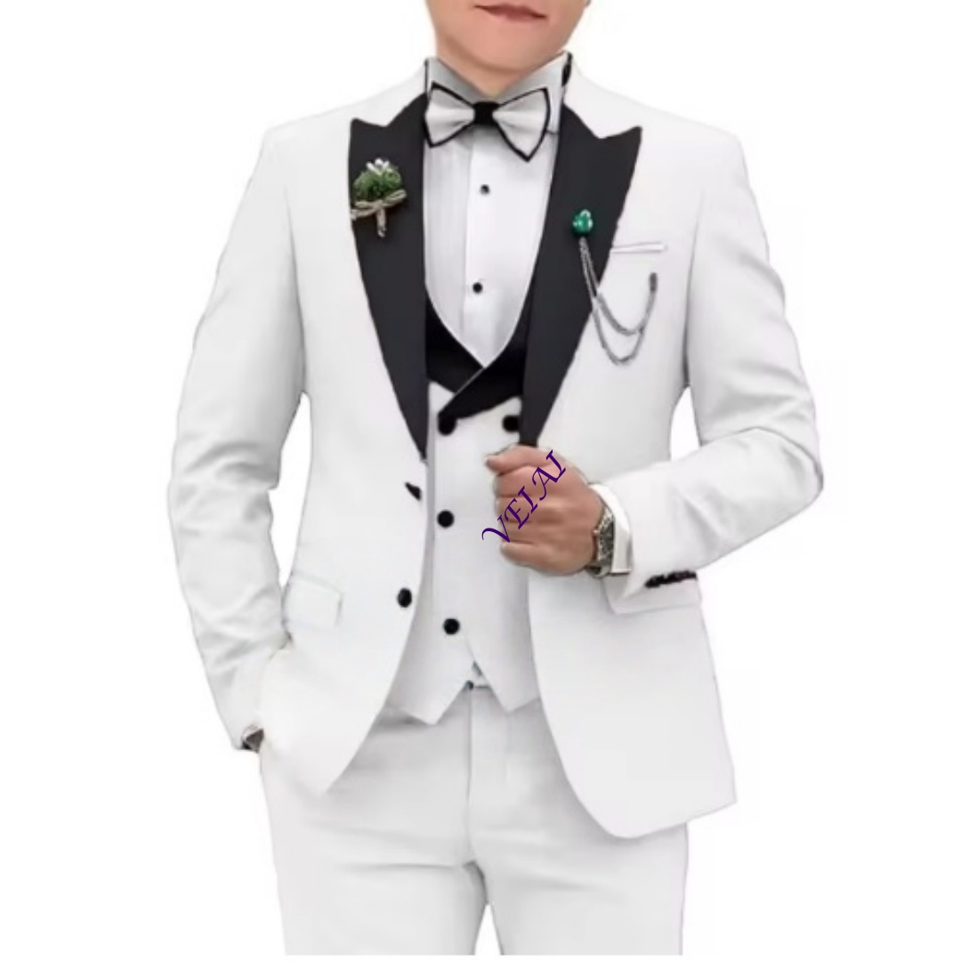 정장 스타일의 남아용 턱시도 3종 세트, 어린이용 블레 - Formal Dress 리뷰 및 가격